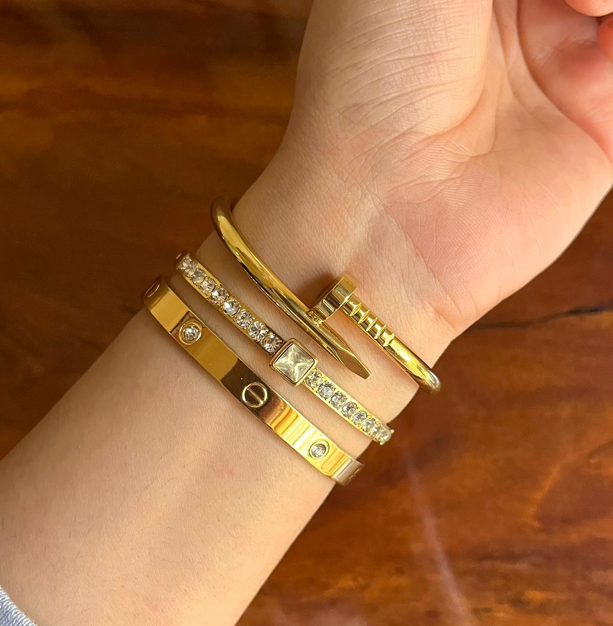 Taisa Thin Wrist/ Baby Size bracelet Stack