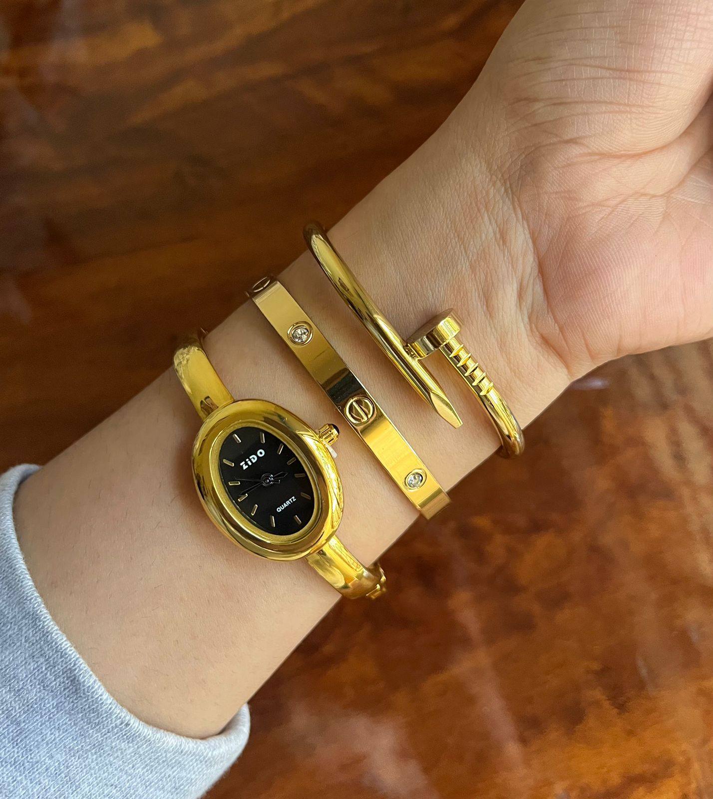 The lorena watch stack - Black