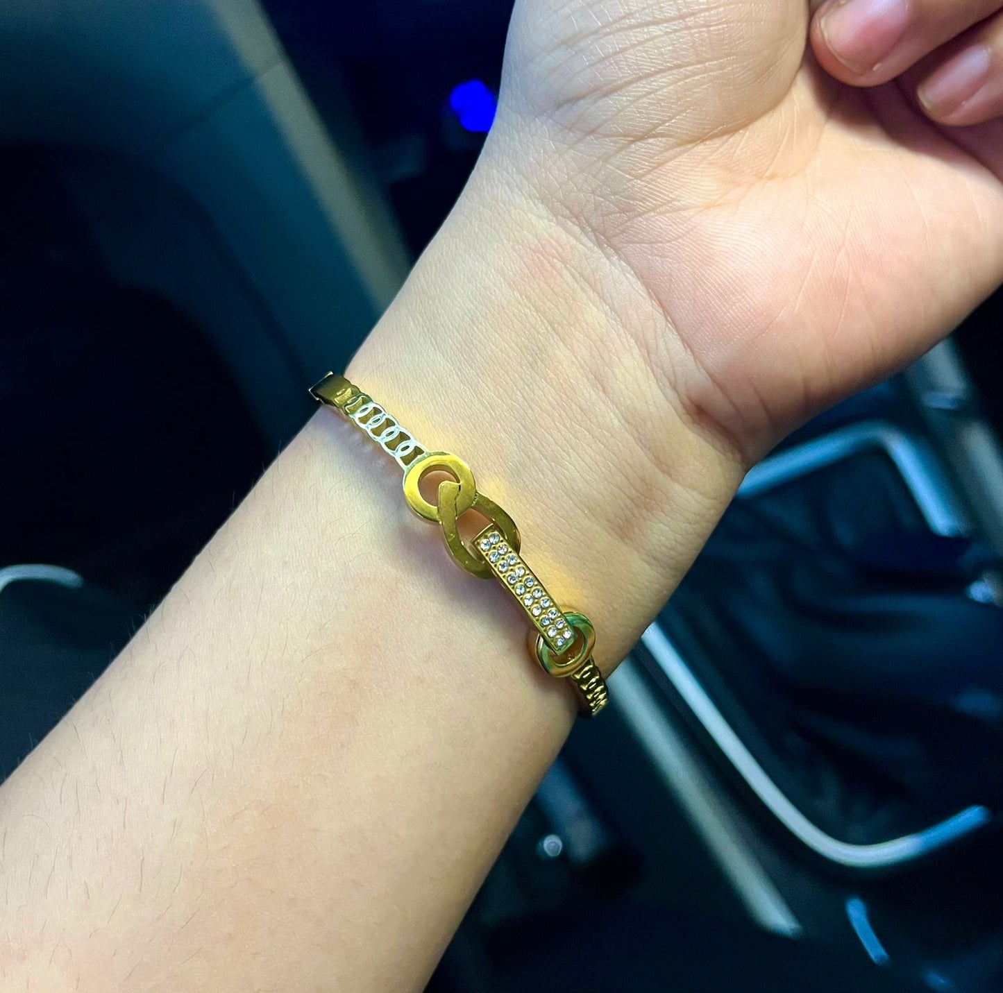 Pisces Serene Thin Wrist/ Baby Size bracelet