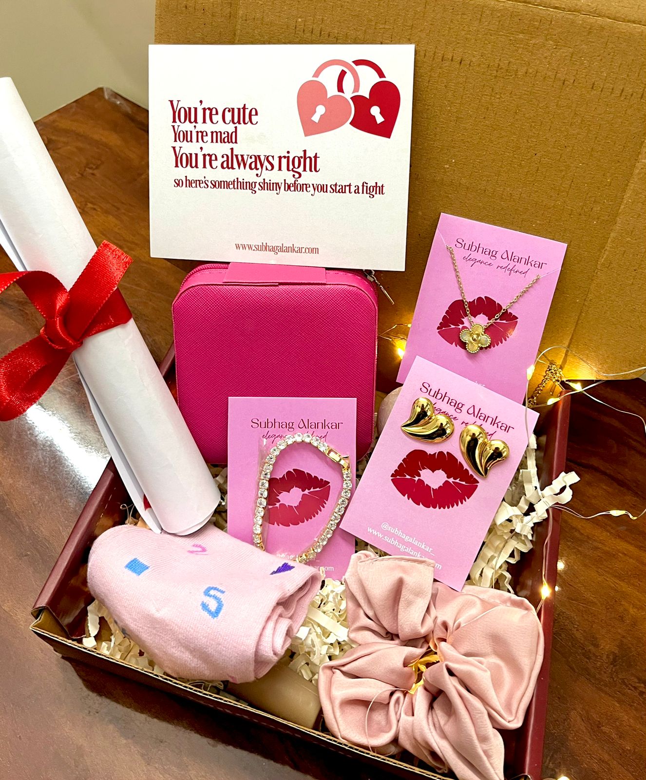 Love Essentials Valentine Gift Box