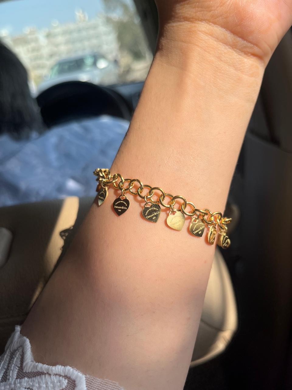 Heart Charm Bracelet