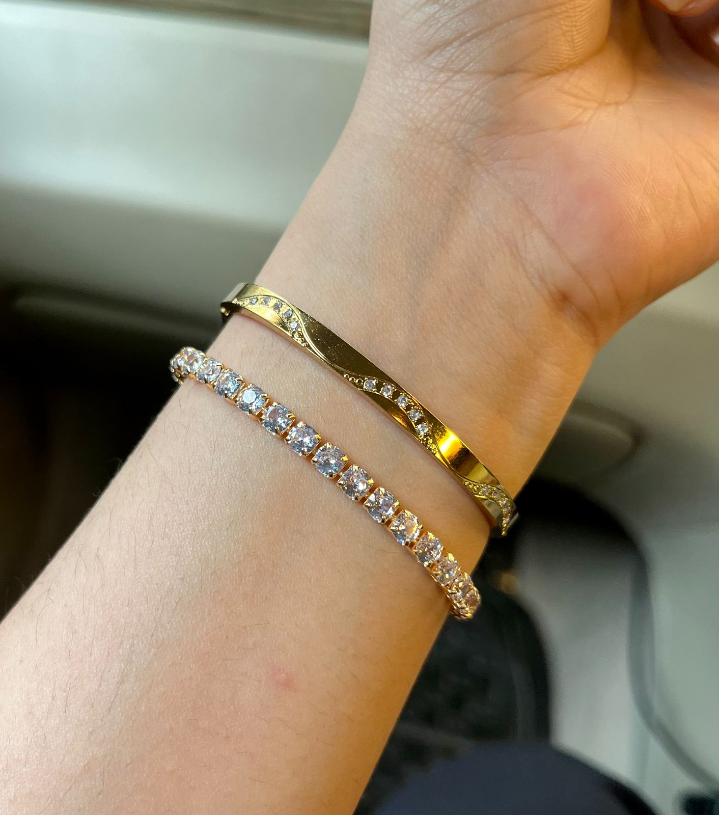 Brenner Thin Wrist/ Baby Size bracelet Stack