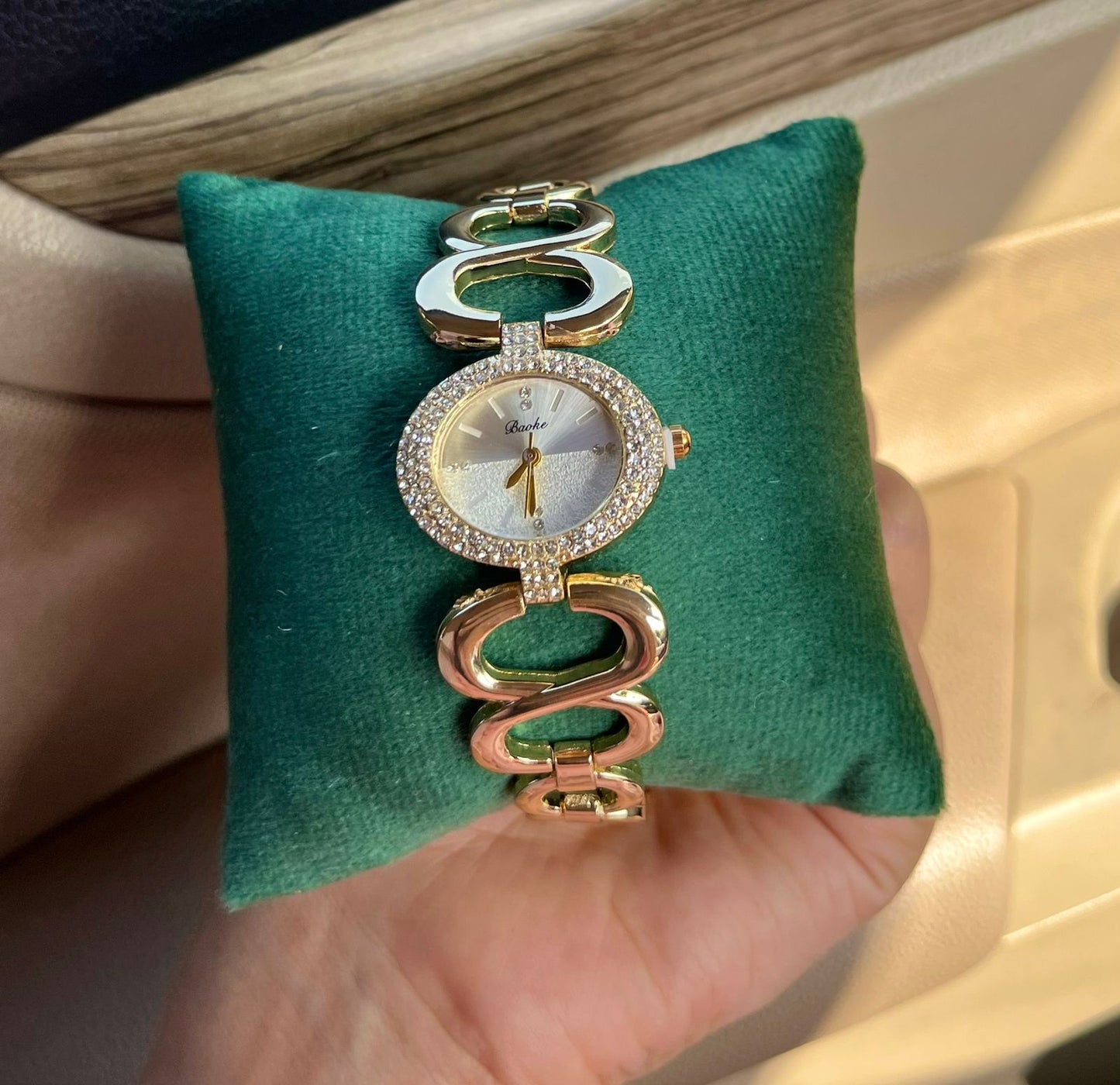 Faye White Dial Watch