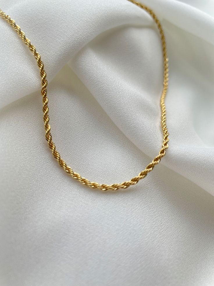 Quasar Rope Chain - 18K Gold Plated - SubhagAlankar