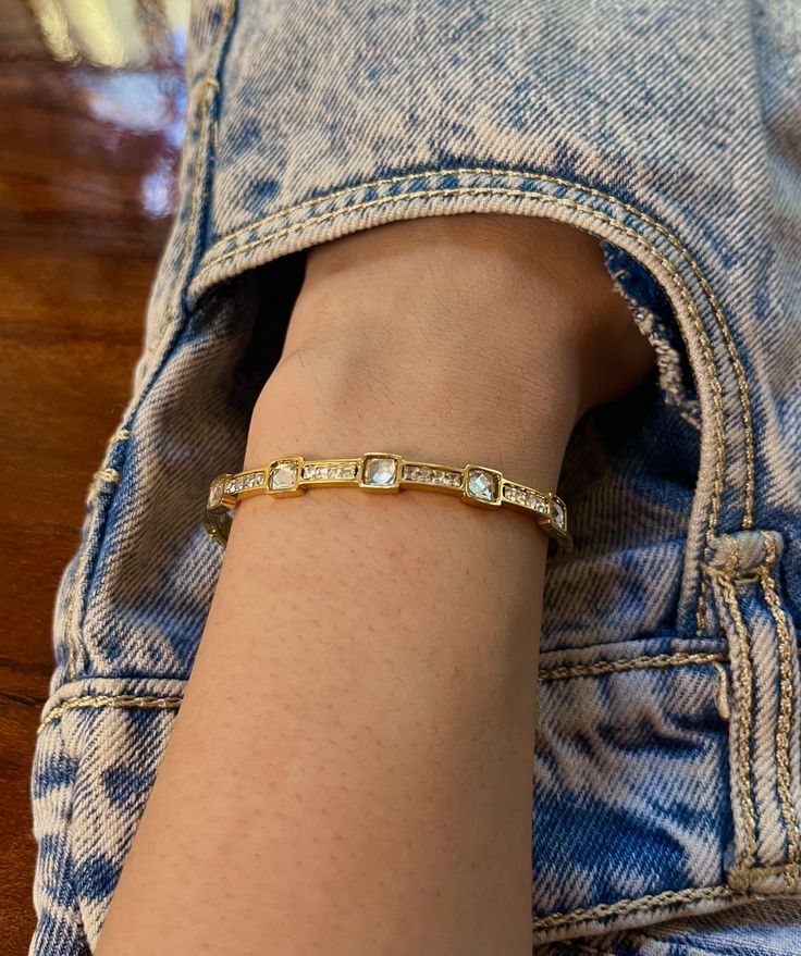Prestige Cut Thin Wrist/Baby Size Bracelet