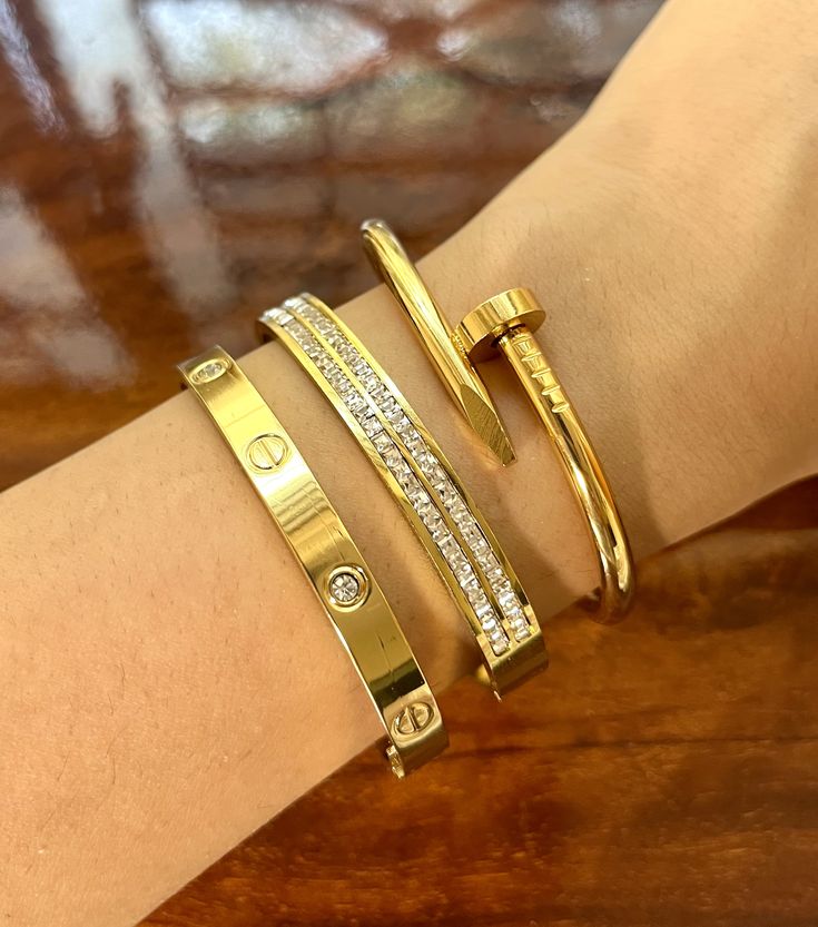 Rebel Stack Thin Wrist/ Baby Size bracelet