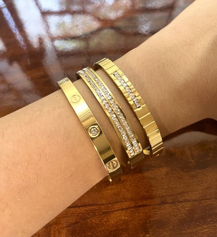 The Rulebreaker Stack Thin Wrist/ Baby Size bracelet