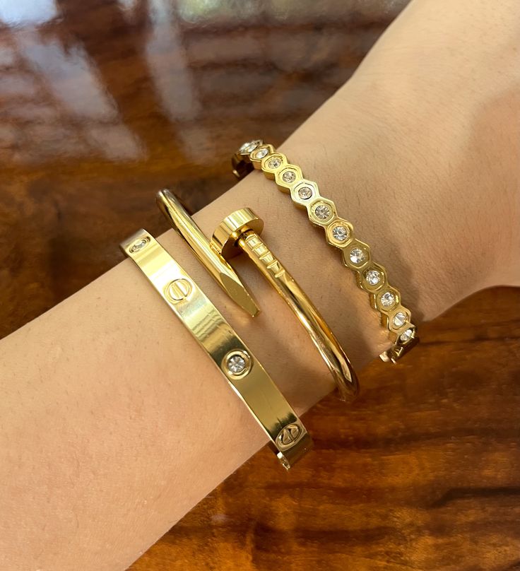 Untamed Stack Thin Wrist/ Baby Size bracelet