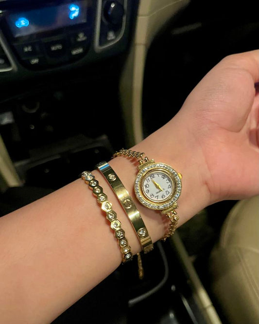 Made for You Watch Stack Thin Wrist/Baby Size