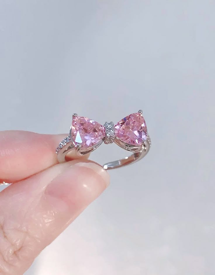 Blush Bow Ring