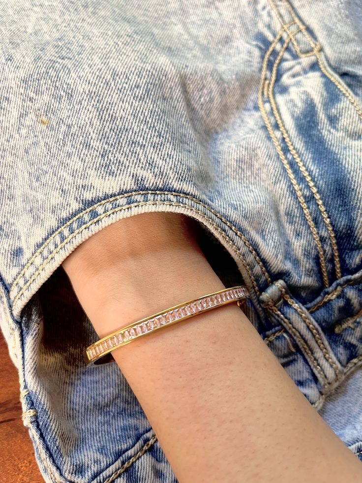 Morning Rose Bracelet - 18k Gold plated