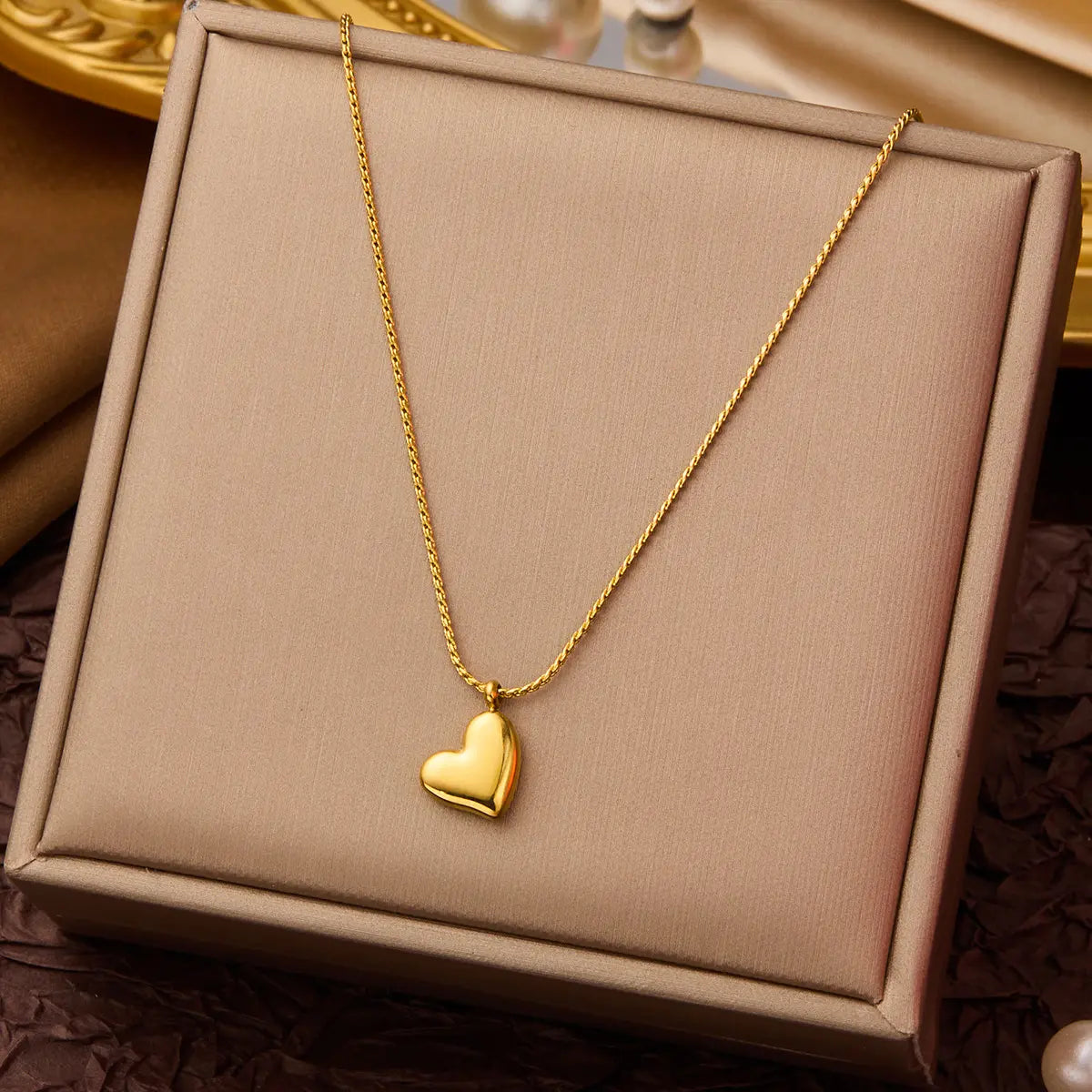 Kiara's Heart Necklace - SubhagAlankar