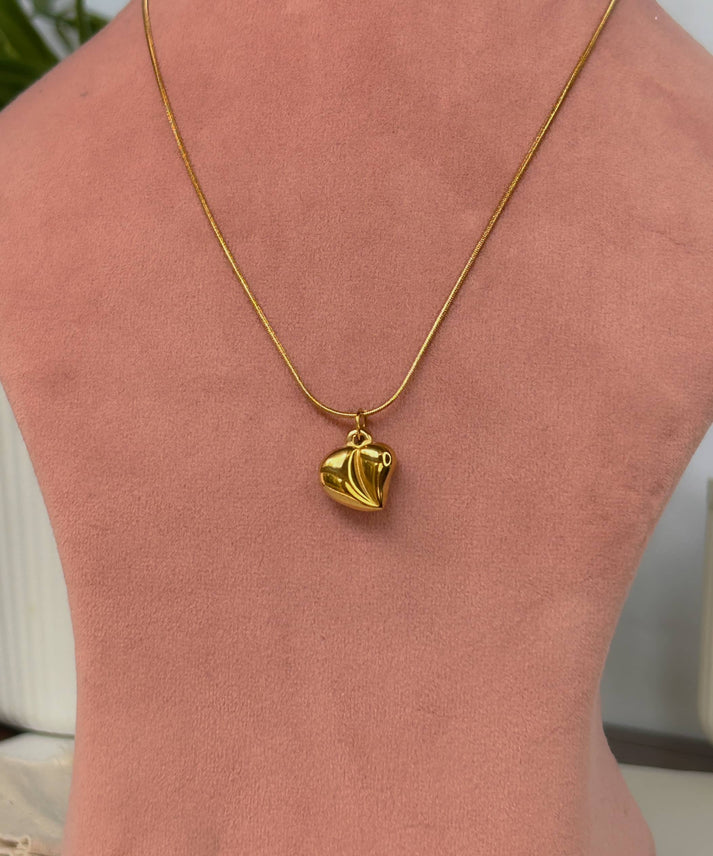 Ella's Heart Necklace - SubhagAlankar