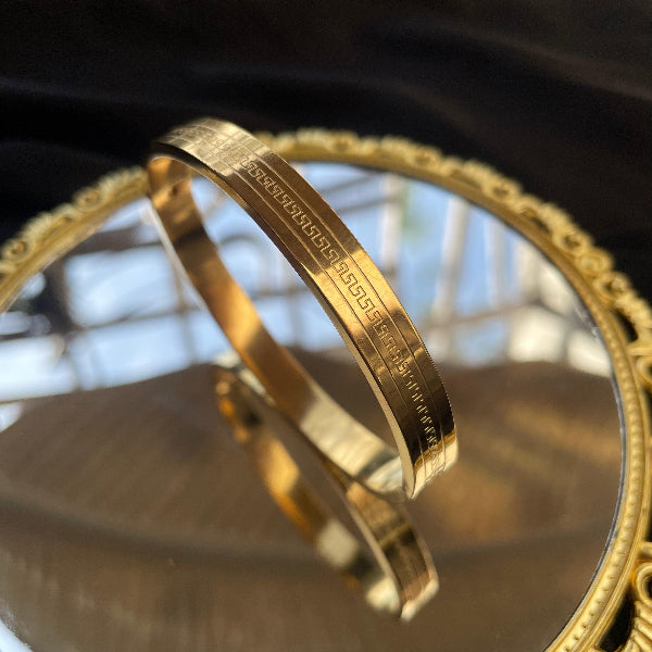 Ian Gold Men's Bracelet - Stainless Steel - SubhagAlankar