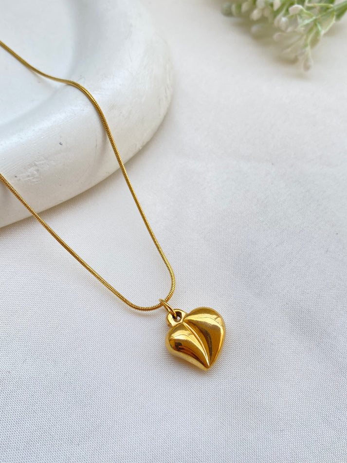 Ella's Heart Necklace - SubhagAlankar
