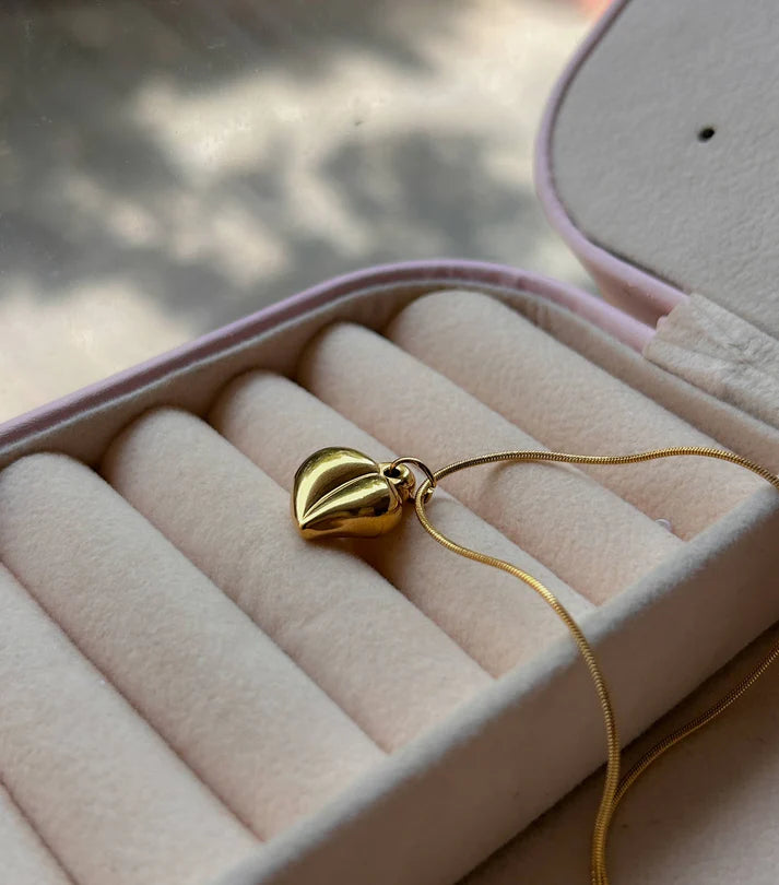 Ella's Heart Necklace - SubhagAlankar