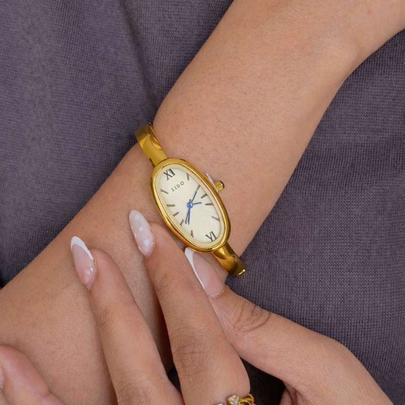 Basset White Dial Watch