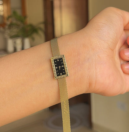 Rectangle Vintage Dial Bracelet