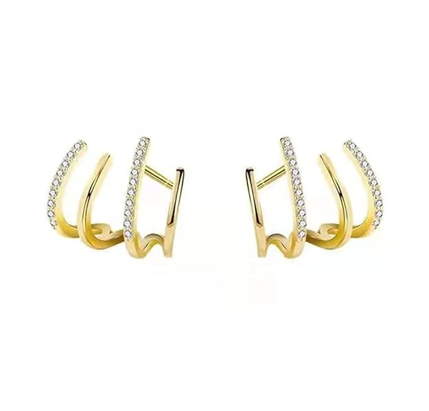 Minimalist Gold Ear Cuffs