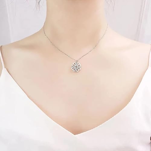 Nova's  Silver Heart Magnetic Necklace