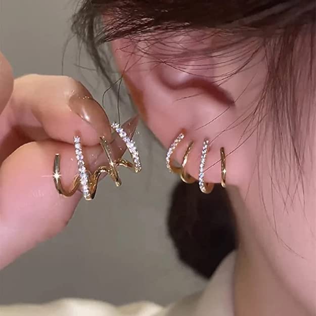 Minimalist Gold Ear Cuffs