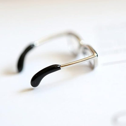 Tiny Frame Statement Ring - silver - SubhagAlankar