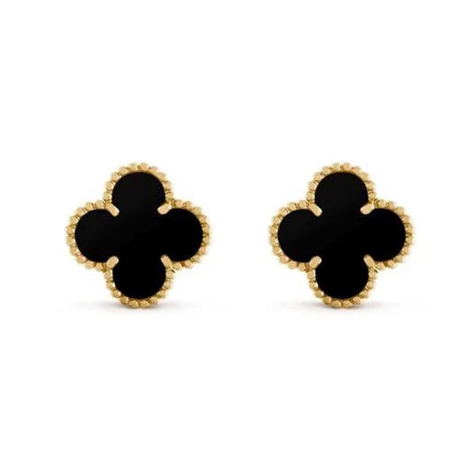 Statement Black Clover Studs