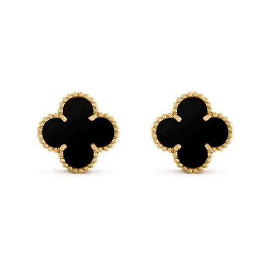 Statement Black Clover Studs