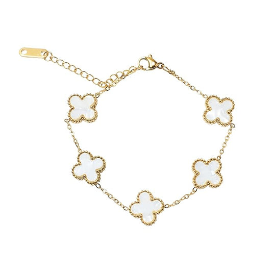 White Clover Bracelet