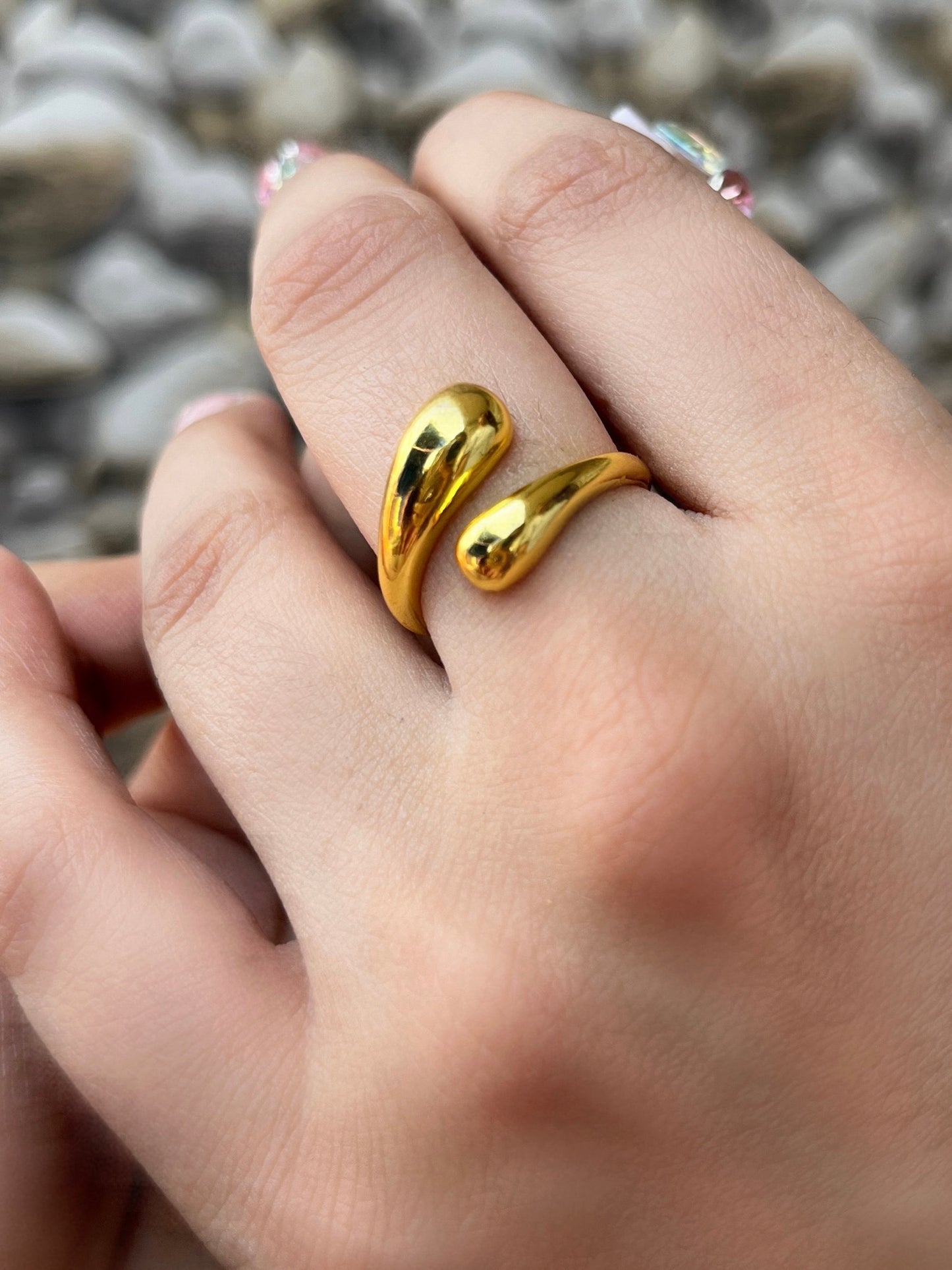 The Wrap Ring - Gold Minimalist