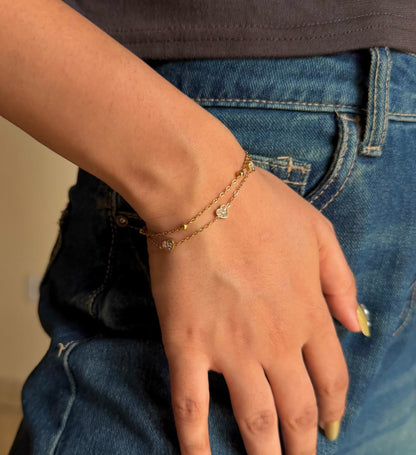 Tiny Hearts Bracelet