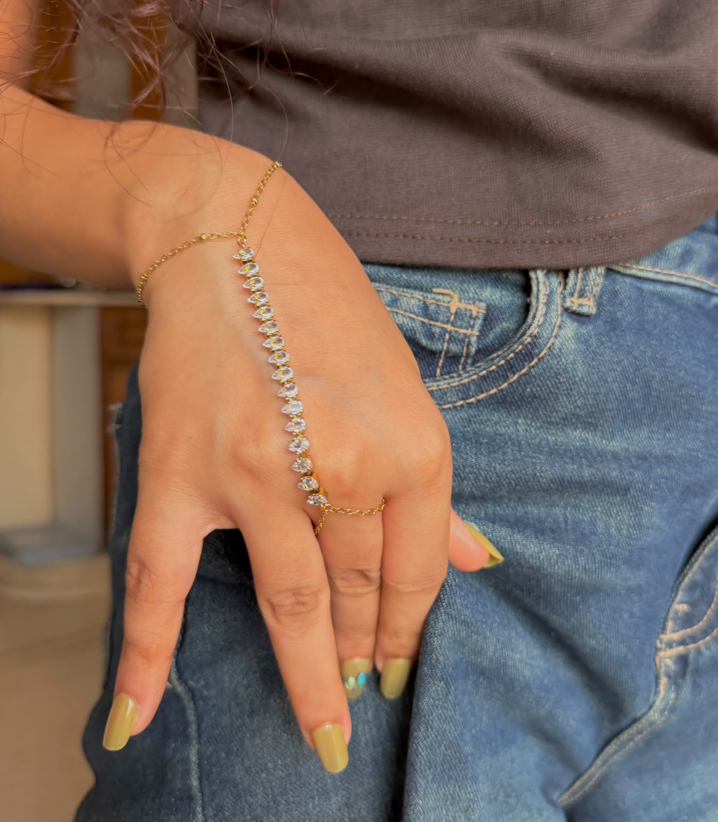 Nocturne Hand Chain Bracelet