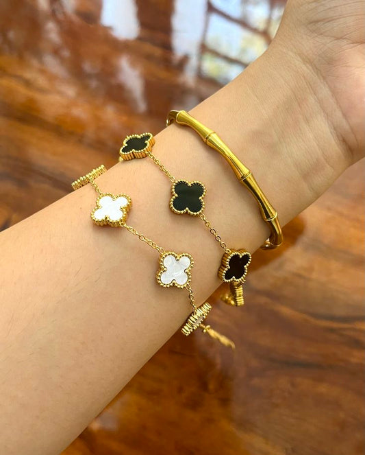 Subtle Flex Stack- Black & White