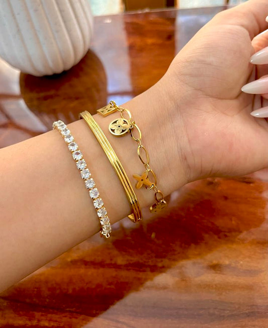 Drama Layered - Bracelet Stack