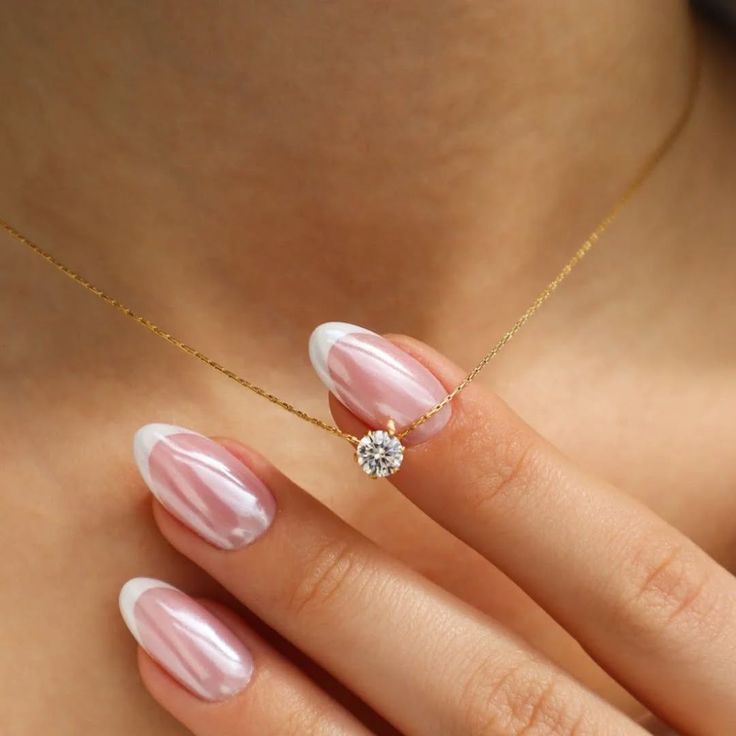 Dainty Diamond Necklace
