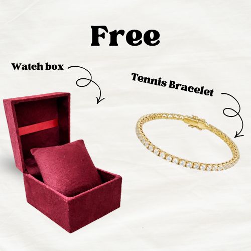 Watch Box + Tennis Bracelet