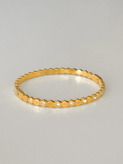 Honey Comb Thin Wrist/ Baby Size bracelet