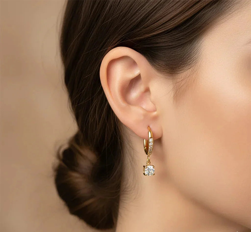 Scarlett Huggie - 18k Gold Plated