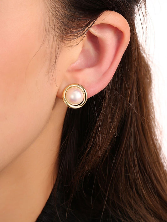 Tiny Pearl Studs