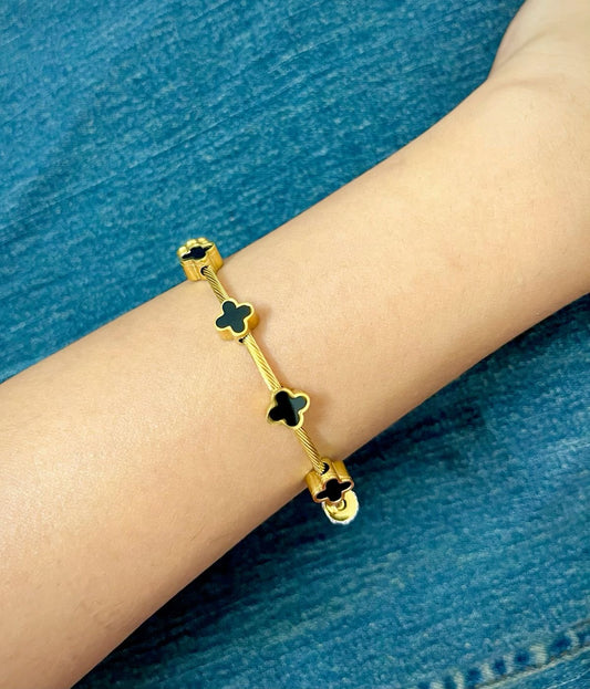 Black Clover Bangel Bracelet