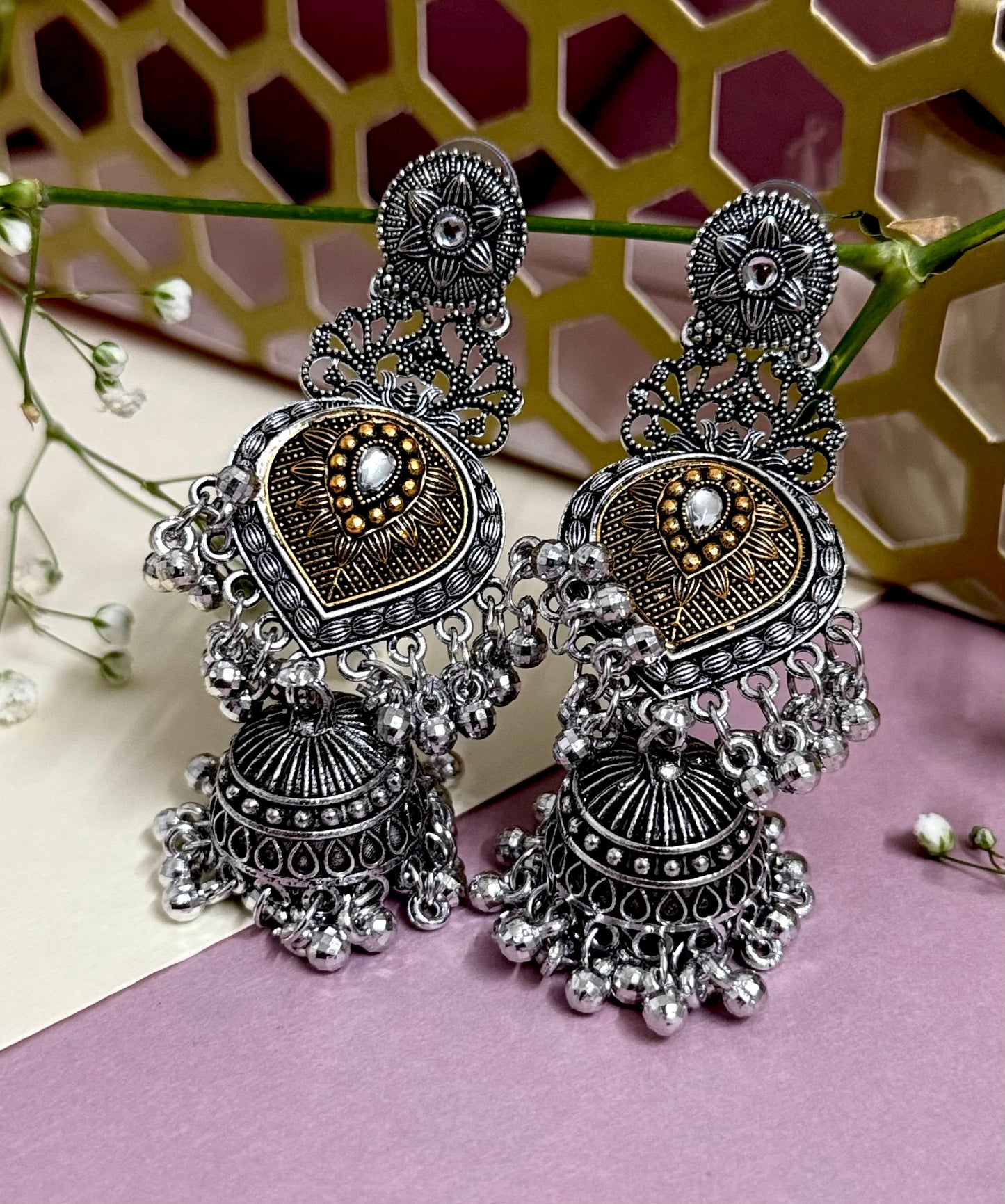 Gopali Drop Jhumka Earring