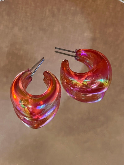 Pack of 4 Glowing Resin Hoop - SubhagAlankar
