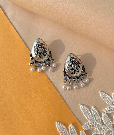 Chhinna Silver Studs - SubhagAlankar