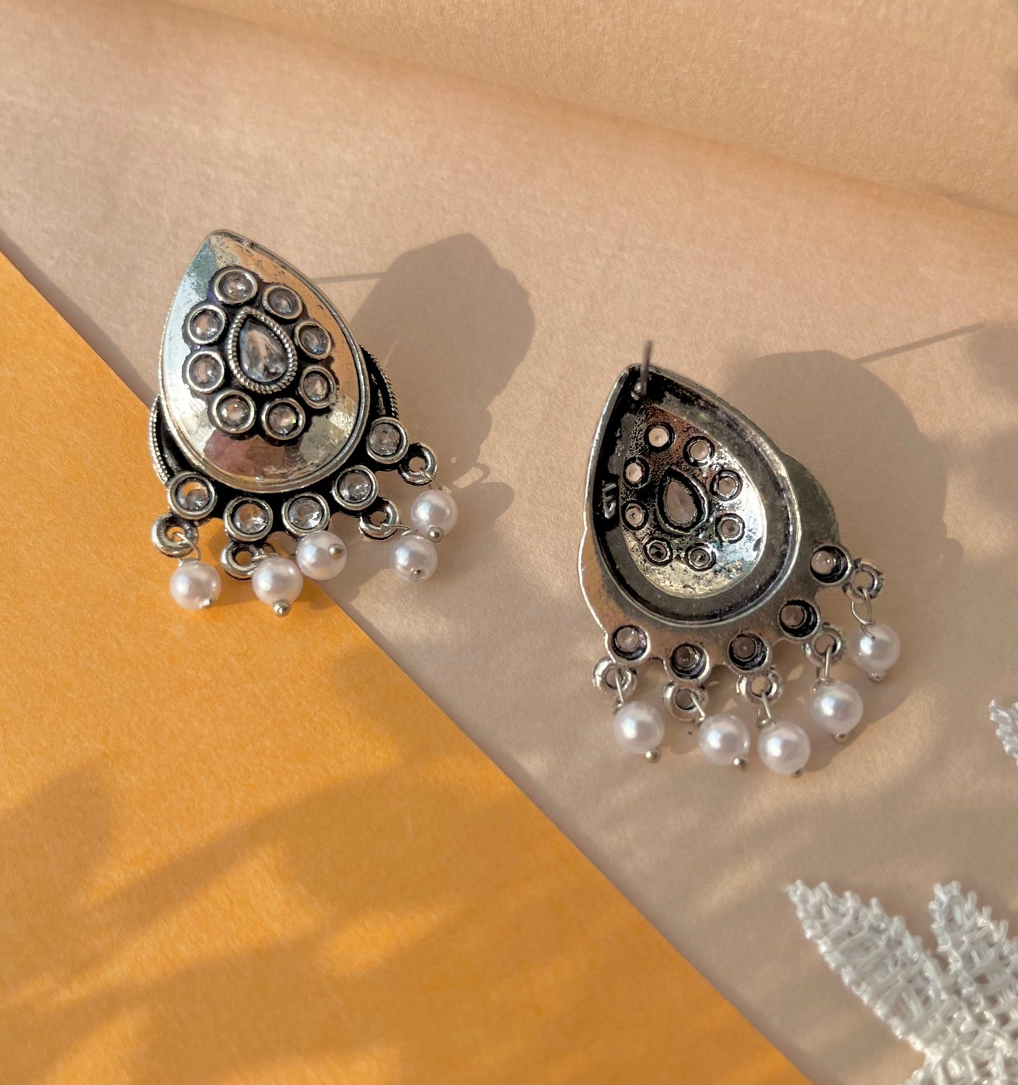 Chhinna Silver Studs