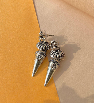 Nitya Silver Drop - SubhagAlankar