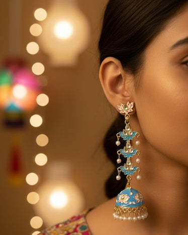 Long Kamal Jhumka