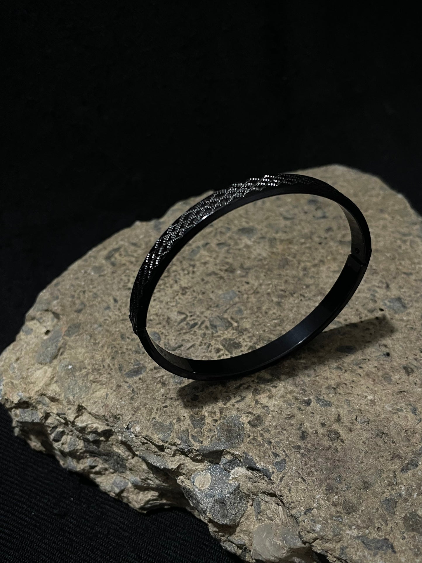 Mamba Stainless Black bracelet/Kada