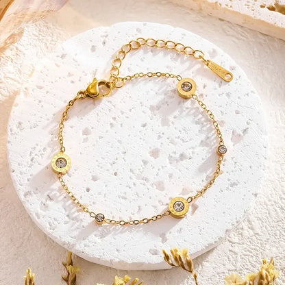 Glow Dot Gold Bracelet