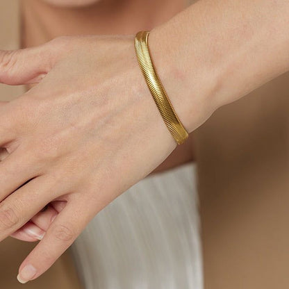 Vintage Herringbone Bracelet