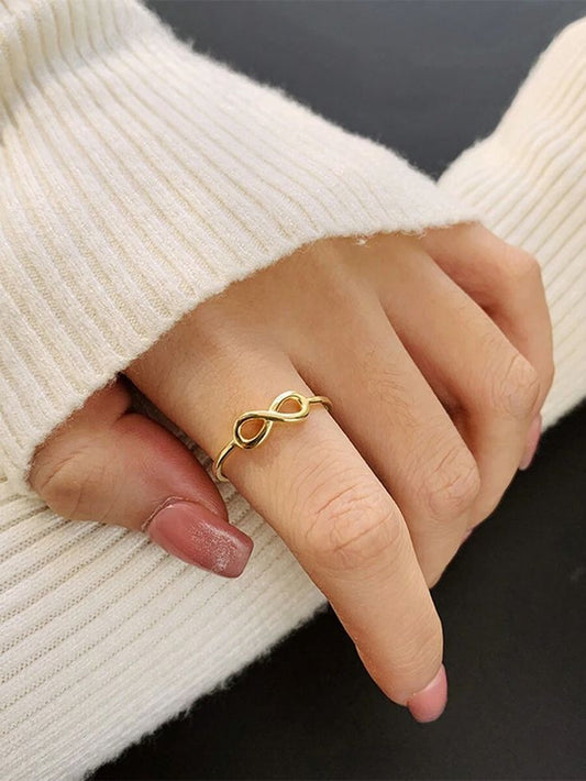 Gold Infinity Ring